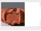Minimalism Shell Shaped Ceramic Vase Hydroponics Floral Vases Orange Conch Flowers Pots Flower Arrangement Desk Decoration