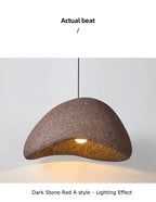 2026 New Model Wabi Sabi Pendant Lamp Living Room Dining Table Bedroom LED Ceiling Chandelier Light Home Decor E27 Hanging Lamp
