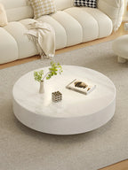 Any Size Custom Italian Minimalist Round Marble Nesting Tables Set Luxury Natural Stone Designer Villa Penthouse Living Room Fur