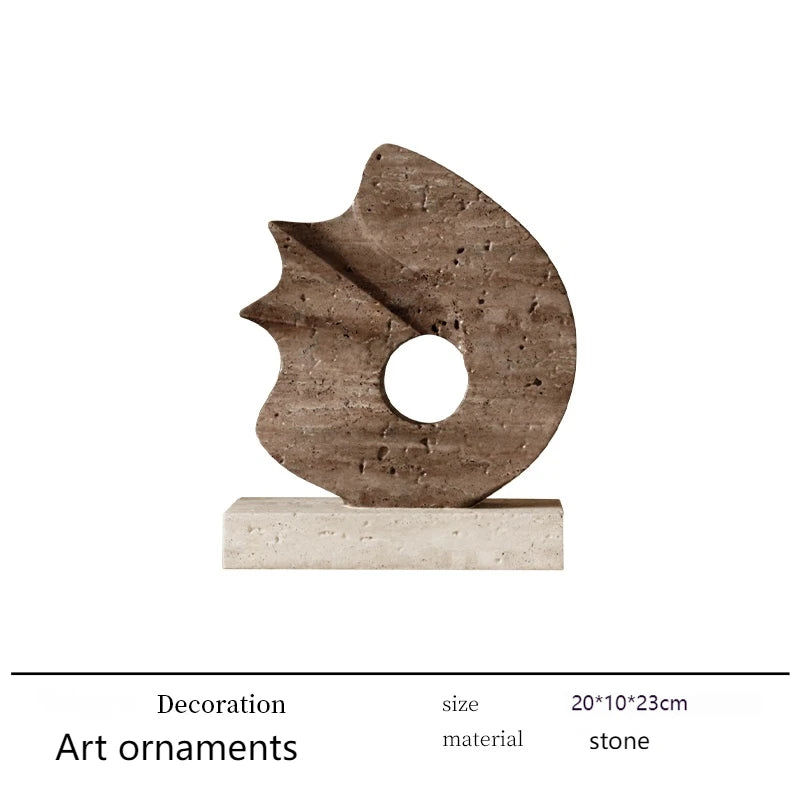 Any Size Custom Modern Marble Sculpture Vase Handcrafted Unique Stone Art Decor Luxury Home Living Room Shelf Office Desk Premiu