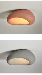Nordic Minimalist Wabi Sabi Cream Wind Led Ceiling Lamps Chandelier Lustre Living Dining Room Home Decor Bedroom Lights Fixture