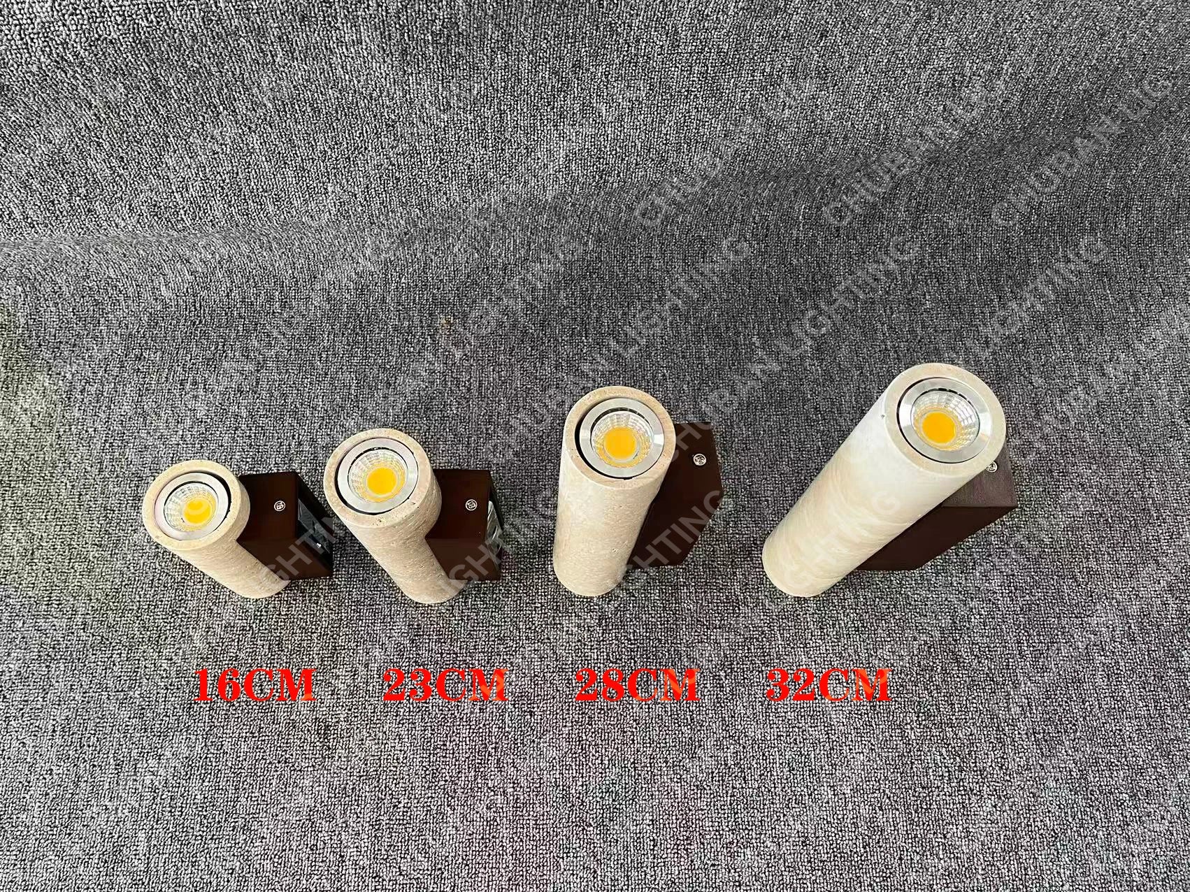 Spanish Yellow Cave Stone LED Wall Lamp Nordic Minimalist Living Room Bedroom Headboard Background Home Decor Fixture