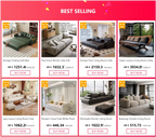 Straight row Split design soft bread module sofa berber fleece comfortable living room sofa apartment home furniture accessories