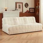 Any Size Custom Chenille Togo Lazy Sofa 6 Pleats 5 Buttons Plump Filling Compressed Shipping Multi Colors Available Cozy Living