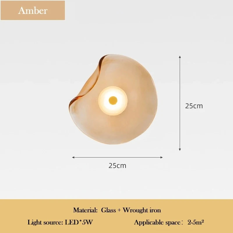 Nordic Glass Wall Lamp