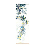 Chinese Plum Blossom Scroll Hanging Painting Canvas Art Flower Wall Painting Scroll Painting Living Room Home Decoration