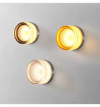 Modern LED Wall Lamp Living Room Amber Jelly Decor Wall Sconces  Corridor Study Dining Room  Home Decoration Smokey Grey Fixture