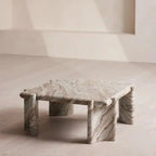 Any Size Custom Modern Minimalist Marble Coffee Table Creative Luxury Natural Stone Heat Scratch Resistant Artisan Customizable