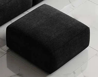 Frameless Tofu Block Sofa, Wabi-Sabi Chenille Fabric with 5-Zone Support, Heavy-Duty & High-Density Foam, Minimalist Design