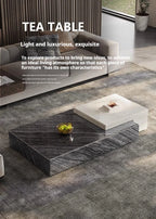Any Size Custom Italian Luxury Marble Coffee Table High End Designer Statement Piece Villa Penthouse Living Room Heat Scratch Re