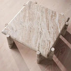 Any Size Custom Modern Minimalist Marble Coffee Table Creative Luxury Natural Stone Heat Scratch Resistant Artisan Customizable
