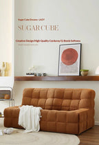 Any Size Custom Chenille Togo Lazy Sofa 6 Pleats 5 Buttons Plump Filling Compressed Shipping Multi Colors Available Cozy Living
