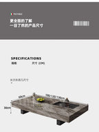 Aesthetic Standing Side Table Bedroom Storage Antique Kitchen Living Room Coffee Table Simple Mesa Auxiliar Salon Furniture
