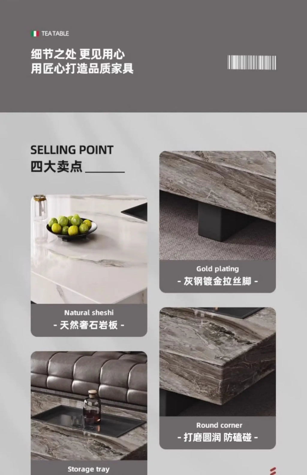 Aesthetic Standing Side Table Bedroom Storage Antique Kitchen Living Room Coffee Table Simple Mesa Auxiliar Salon Furniture
