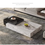 Any Size Custom Italian Luxury Marble Coffee Table High End Designer Statement Piece Villa Penthouse Living Room Heat Scratch Re