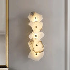 Creative Marble LED Wall Sconce Minimalist Lighting Fixture Living Room Bedroom Bedside Dining Room Corridor Home Decor