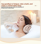 Any Size Custom Japanese Wabi Sabi Cultured Stone Bathtub Artistic Freestanding Soaking Tub Heat Retention Easy Clean Body Conto