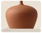 Minimalist Brushed Frosted Ceramic Vase Plant Pots Table Decoration Flowers Arrangement Floral Vases Room Aesthetic Decor