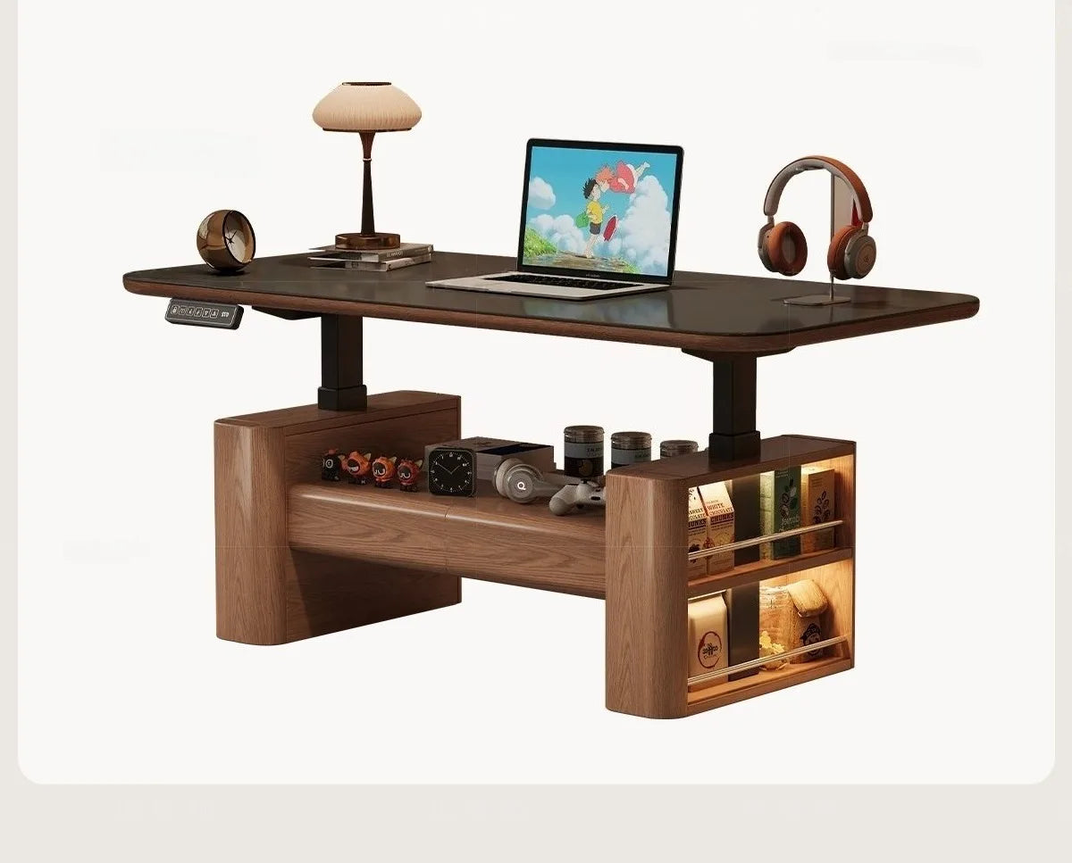 Any Size Custom Nordic Style Electric Lift Coffee Table Sturdy Durable Living Room Home Luxury Multi Functional Tea Table Furnit