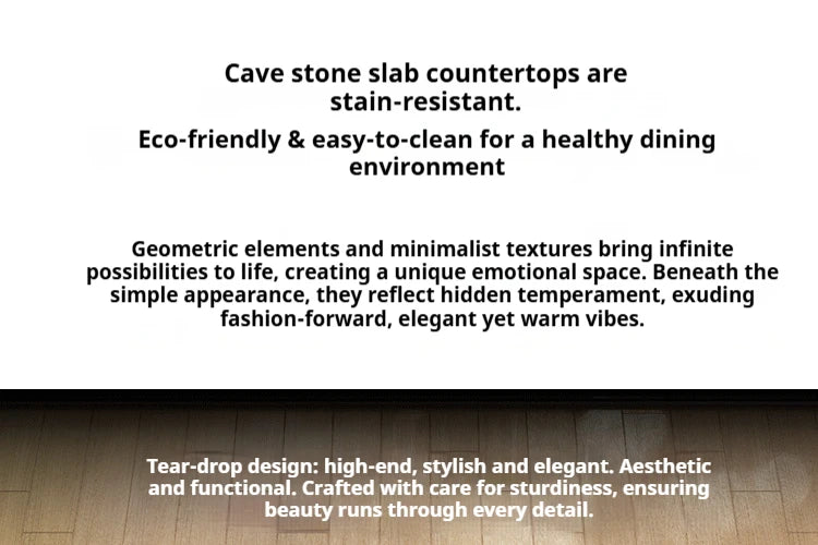 Any Size Custom Beige Travertine Teardrop Dining Table Wabi Sabi Mid Century Walnut Base Scratch Stain Resistant Luxury Dining T