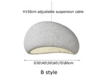 2026 New Model Wabi Sabi Pendant Lamp Living Room Dining Table Bedroom LED Ceiling Chandelier Light Home Decor E27 Hanging Lamp