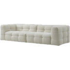 Straight row Split design soft bread module sofa berber fleece comfortable living room sofa apartment home furniture accessories