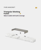Any Size Custom Italian Luxury Stone TV Console Modern Entertainment Wall Fireplace Waterproof Scratch Proof EO Certified Living
