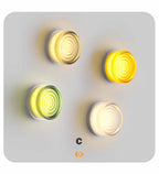 Nordic LED Wall Lamp Jelly Design Decorative Wall Lamp Corridor Study Restaurant Home Decoration Creative Lighting Fixtures