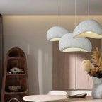 2026 New Model Wabi Sabi Pendant Lamp Living Room Dining Table Bedroom LED Ceiling Chandelier Light Home Decor E27 Hanging Lamp