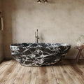 Any Size Custom Italian Luxury Egg Shaped Bathtub Freestanding Soaking Tub Villa Bathroom Spa Whirlpool Tub Modern Luxury Design