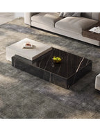 Any Size Custom Italian Luxury Marble Coffee Table High End Designer Statement Piece Villa Penthouse Living Room Heat Scratch Re