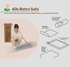 Any Size Custom Compressed Lazy Sofa Flannel Removable Washable Modular Light Easy Move Living Room Bedroom Comfortable Lounge