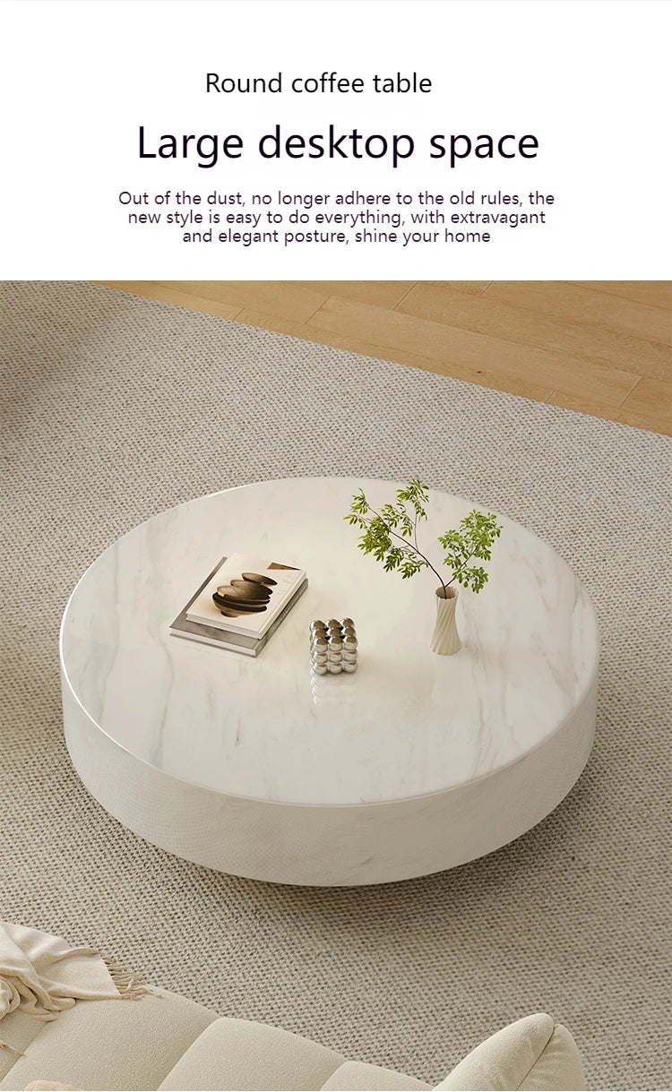 Any Size Custom Italian Minimalist Round Marble Nesting Tables Set Luxury Natural Stone Designer Villa Penthouse Living Room Fur