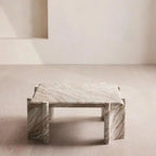 Any Size Custom Modern Minimalist Marble Coffee Table Creative Luxury Natural Stone Heat Scratch Resistant Artisan Customizable