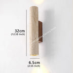 Spanish Yellow Cave Stone LED Wall Lamp Nordic Minimalist Living Room Bedroom Headboard Background Home Decor Fixture