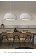 2026 New Model Wabi Sabi Pendant Lamp Living Room Dining Table Bedroom LED Ceiling Chandelier Light Home Decor E27 Hanging Lamp