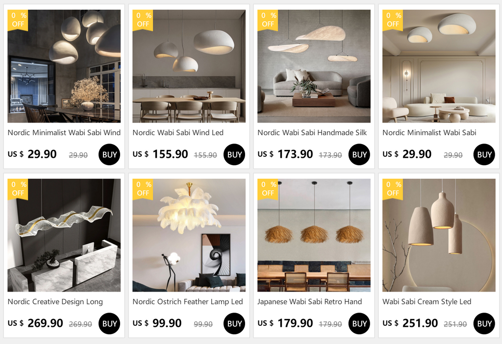 Nordic Minimalist Wabi Sabi Cream Wind Led Ceiling Lamps Chandelier Lustre Living Dining Room Home Decor Bedroom Lights Fixture