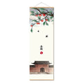 Chinese Style Green Plants Canvas Scroll Painting Poster Canvas Prints Living Room Home Decoration Wall Art Painting Gift