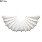 European Scalloped Conch Floral Vase Resin Flower Pots Flower Arrangement Decorative Modern Decor Desk Decoration Crafts Vases