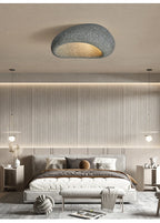 Nordic Minimalist Wabi Sabi Cream Wind Led Ceiling Lamps Chandelier Lustre Living Dining Room Home Decor Bedroom Lights Fixture