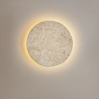 Natural Yellow Cave Stone Led Sconce Lamp Nordic Minimalist Wabi Sabi Home Decoration Living Room Bedside Corridor Wall Lights