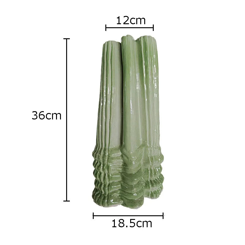 Creative Stacking Ceramic Vase Minimalism Flower Pots Desk Decoration Flowers Arrangement Floral Vases Room Aesthetic Decor