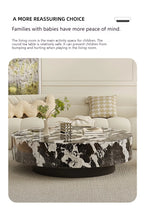 Any Size Custom Italian Minimalist Round Marble Nesting Tables Set Luxury Natural Stone Designer Villa Penthouse Living Room Fur