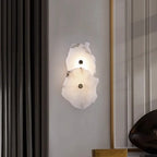Creative Marble LED Wall Sconce Minimalist Lighting Fixture Living Room Bedroom Bedside Dining Room Corridor Home Decor