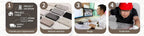 Mountain Stream Coffee Table, Vintage Marble Design for Small Space, Modern Luxury, Heat & Scratch Resistant, Customizable
