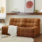 Any Size Custom Chenille Togo Lazy Sofa 6 Pleats 5 Buttons Plump Filling Compressed Shipping Multi Colors Available Cozy Living