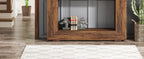Tribesigns 47" Farmhouse Console Table with Storage, Industrial Hallway Sofa Table for Entryway, Living Room