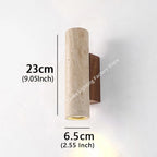Spanish Yellow Cave Stone LED Wall Lamp Nordic Minimalist Living Room Bedroom Headboard Background Home Decor Fixture