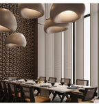 Nordic Wabi Sabi Ceiling Chandelier Modern E27 LED Dining Table Pendant Lights for Living Room Bedroom Loft Decor Hanging Lamp