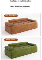 Any Size Custom Modern Comfort Luxury Puff Sofa Vacuum Roll Pack Compression Design Living Room Home Leisure Sofa Dual Use Sofa